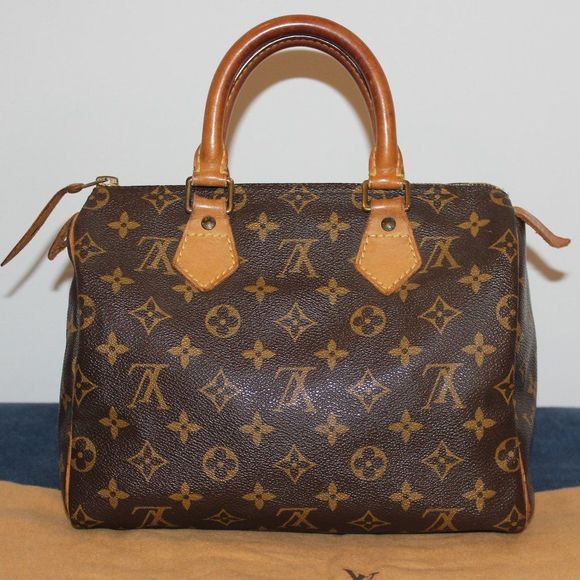 Louis Vuitton LV Monogram Speedy Vintage Handbag Purse Bundle - Picture 2 of 16